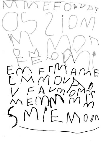 drawings on Writing