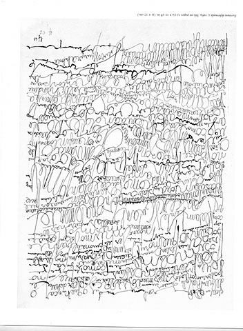drawings on Writing